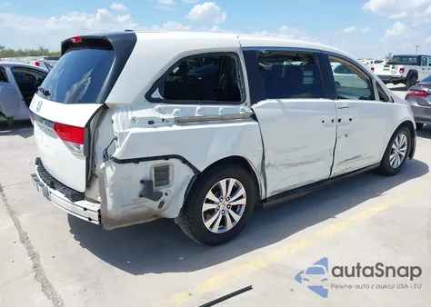 2017 Honda Odyssey Ex-L из США, поврежденный, VIN 5FNRL5H66HB021775